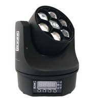 Paypal For Hot Product RGBW Mini stage lights 6pcsx10w B-eyes 90w LED Moving Head Spot Light